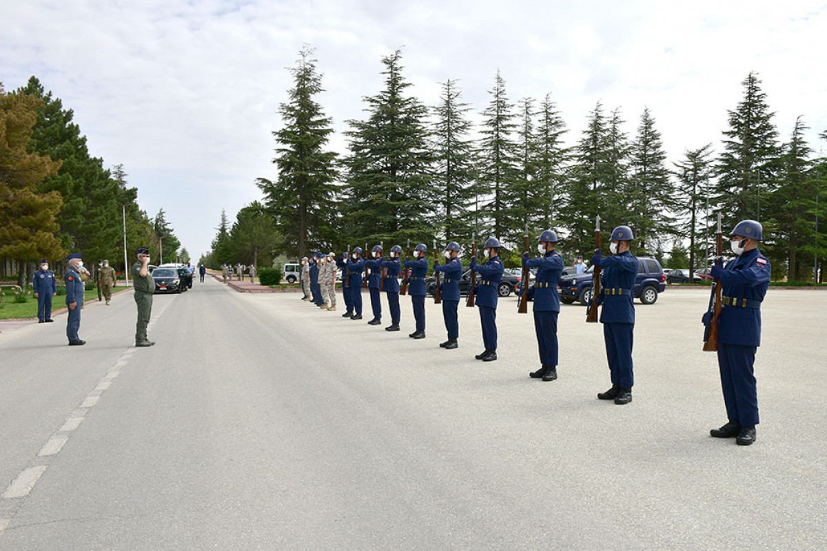 Air Force Commander of the Azerbaijan Army is on a visit to Turkey