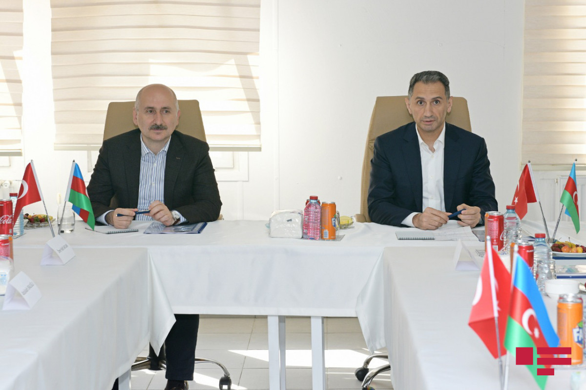 Азербайджанский и турецкий министры ознакомились со строительством автодороги Ахмедбейли-Физули-Шуша