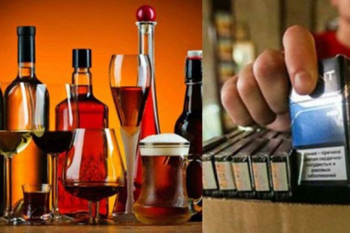 Alkoqollu içkilərə və tütün məmulatlarına aksiz markasının verilməsinə görə rüsum artırılır