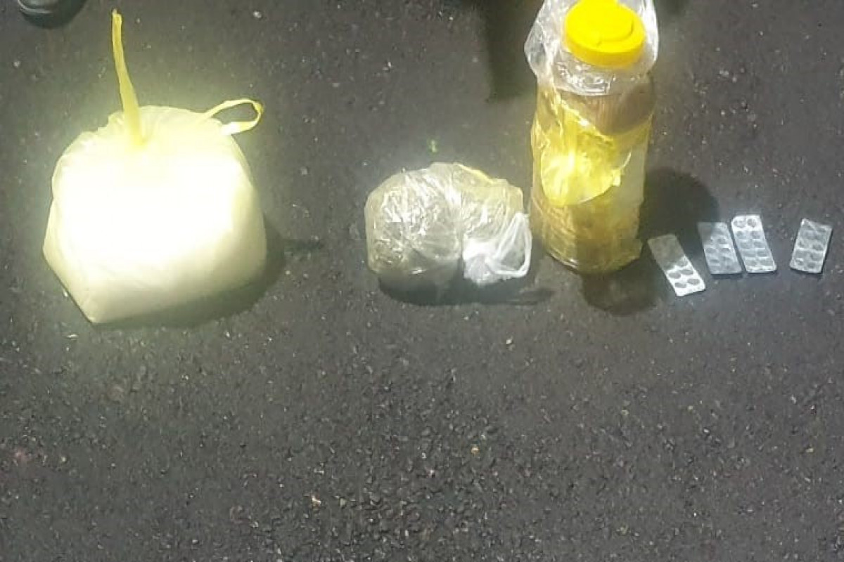 Bakı sakinləri Biləsuvarda 7 kiloqram narkotiklə saxlanılıblar