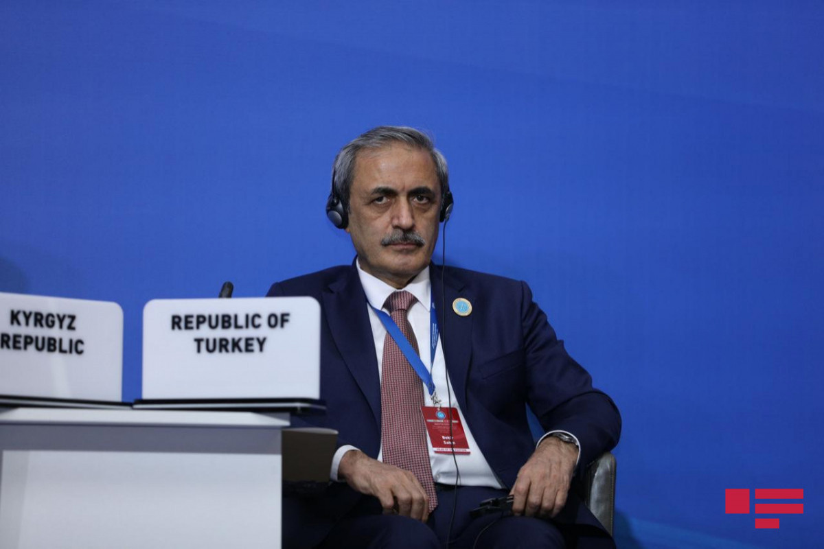 Пресс-конференция после окончания первого заседания Генеральных прокуроров государств-членов Совета сотрудничества тюркоязычных государств в Баку