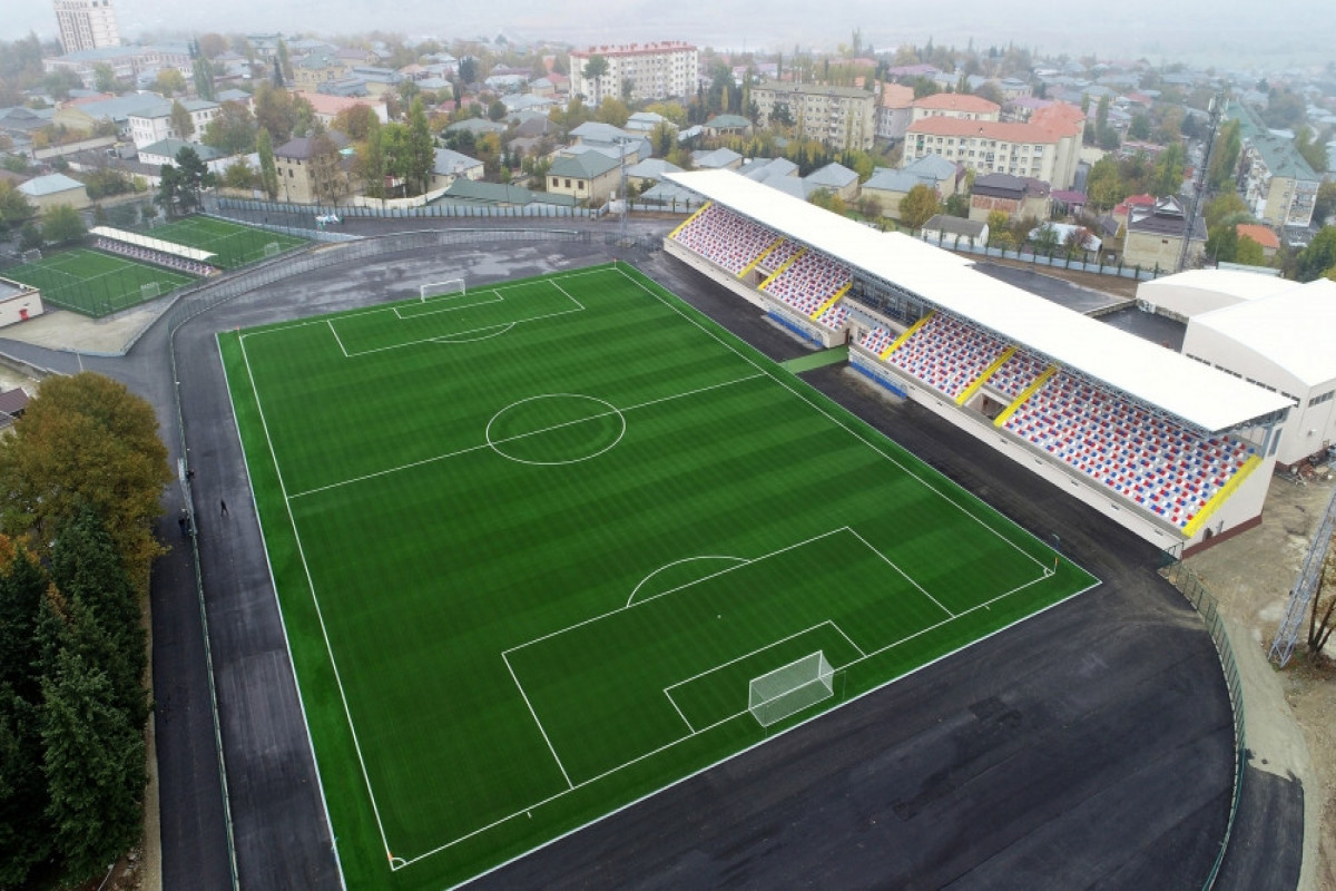 Shamakhi city stadium was opened