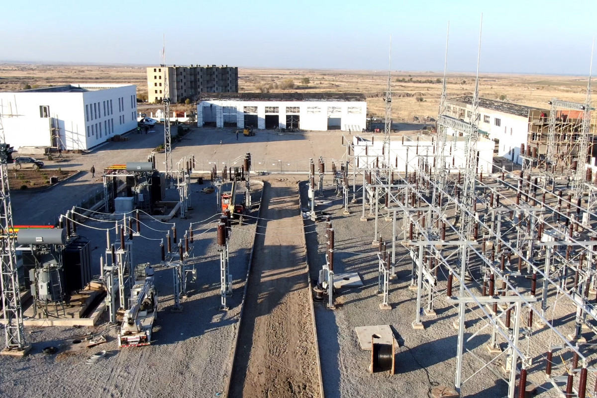 Ağdam yaxın müddətdə elektrik enejisi ilə təmin ediləcək - FOTO  - VİDEO 
