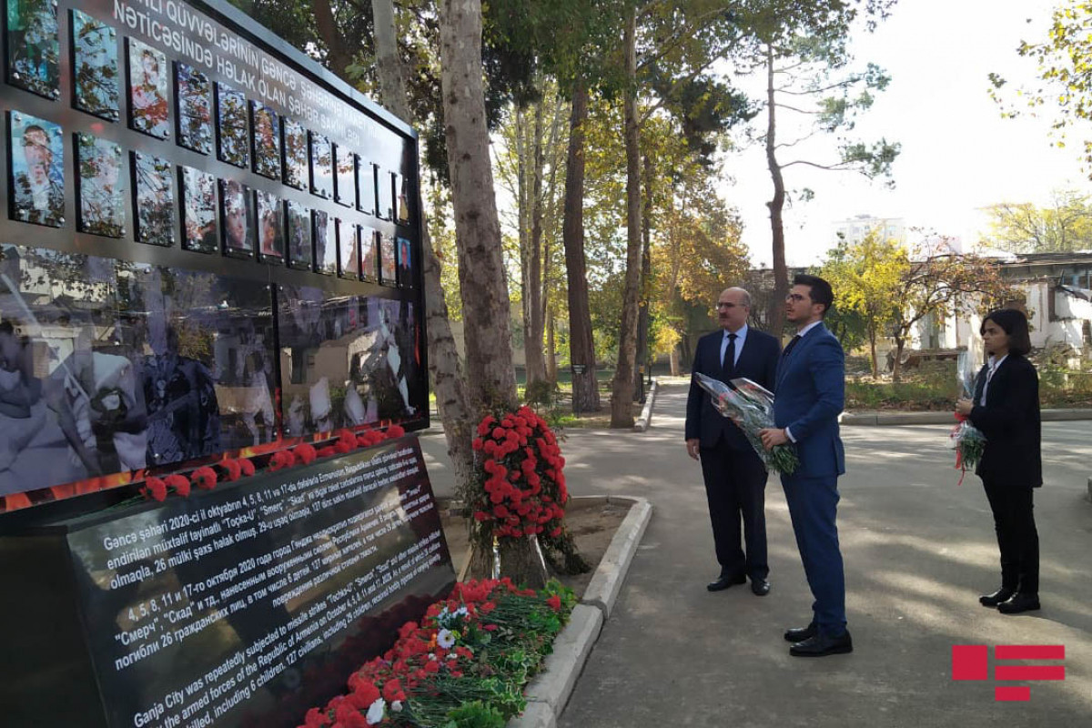 Israeli ambassador to Azerbaijan George Deek in Ganja