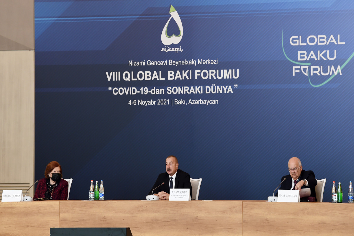 VIII Qlobal Bakı Forumu başlayıb, Prezident İlham Əliyev açılış mərasimində iştirak edib - YENİLƏNİB - 1 