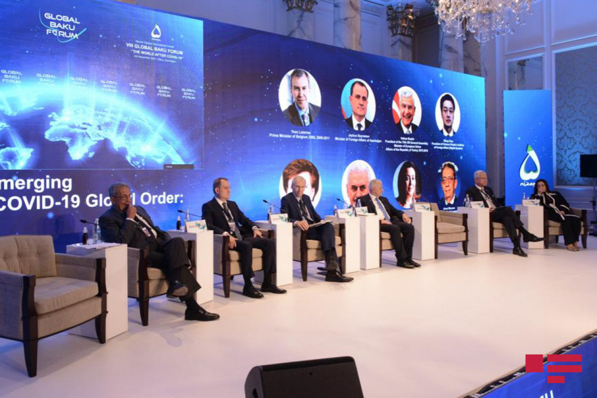 Qlobal Bakı Forumu çərçivəsində "COVID-19-dan sonra  yeni dünya nizami" mövzusunda panel