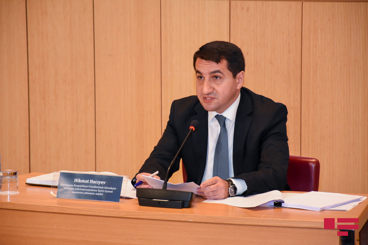 Assistant to Azerbaijani President Hikmat Hajiyev