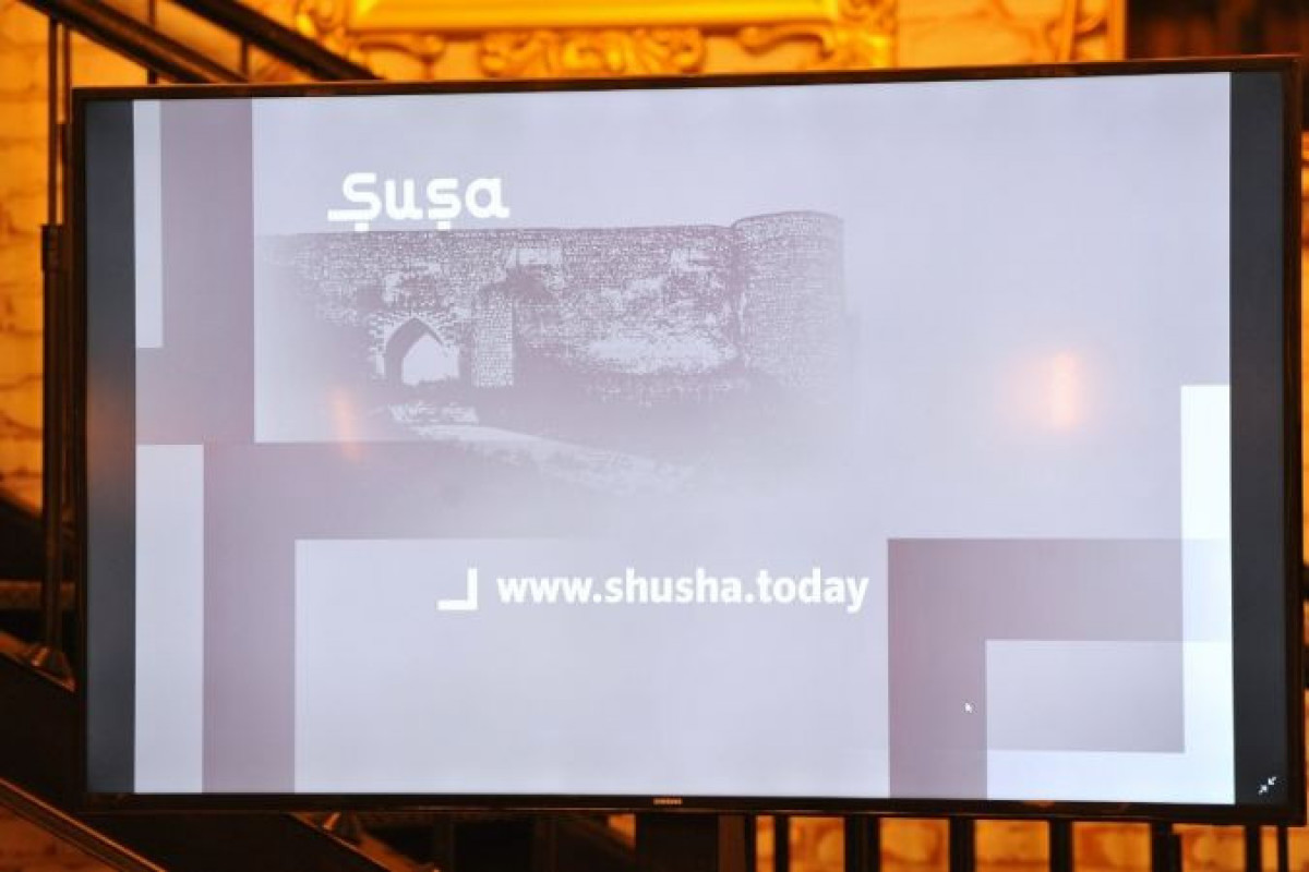 Heydər Əliyev Fondunun dəstəyi ilə hazırlanan www.shusha.today portalının təqdimatı olub