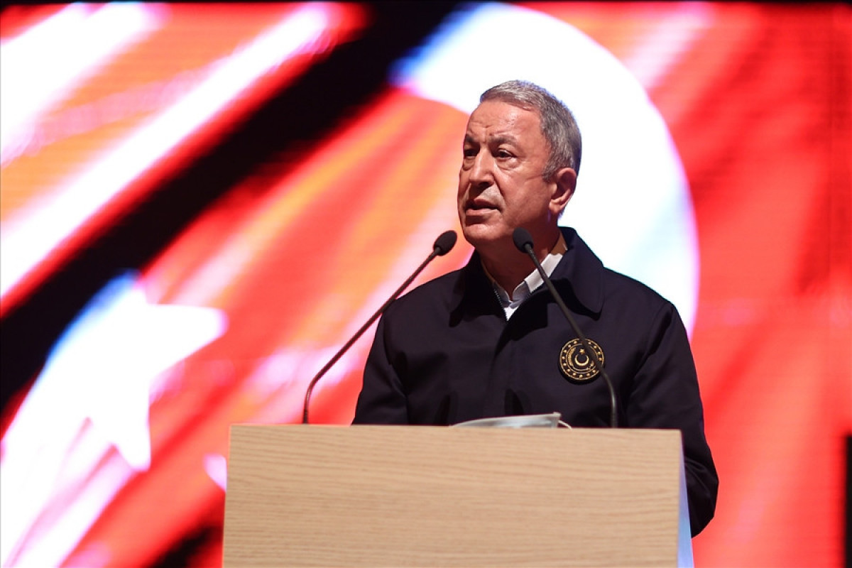 Turkish National Defense Minister Hulusi Akar