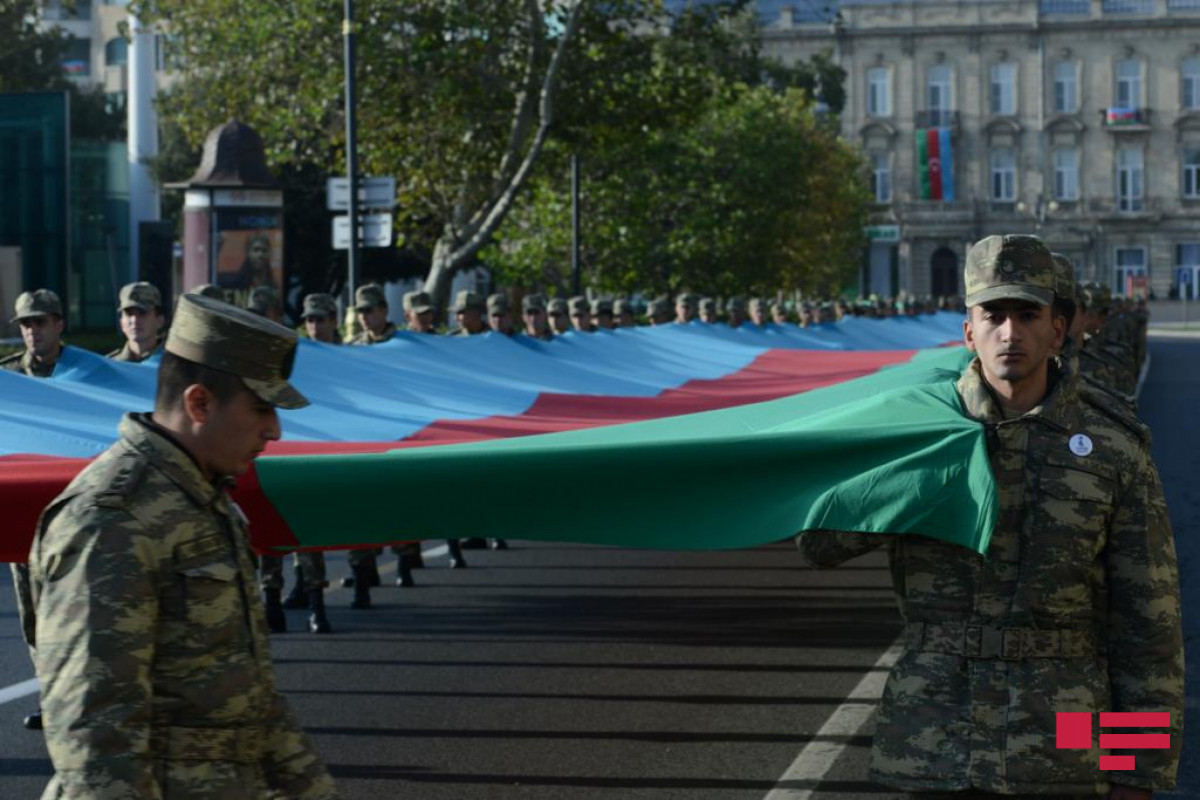 Victory march and flash mob were held in Baku-VIDEO -PHOTO 
