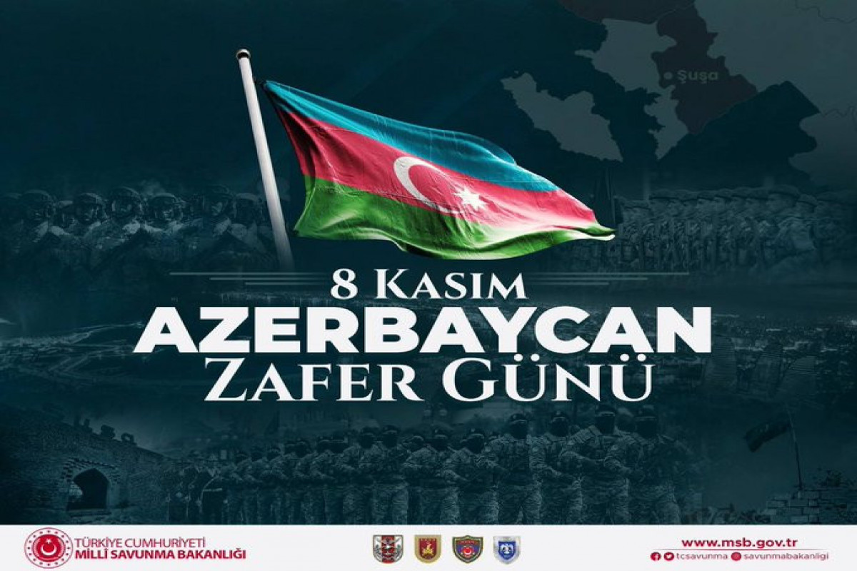 Минобороны Турции поздравило азербайджанский народ с Днем Победы