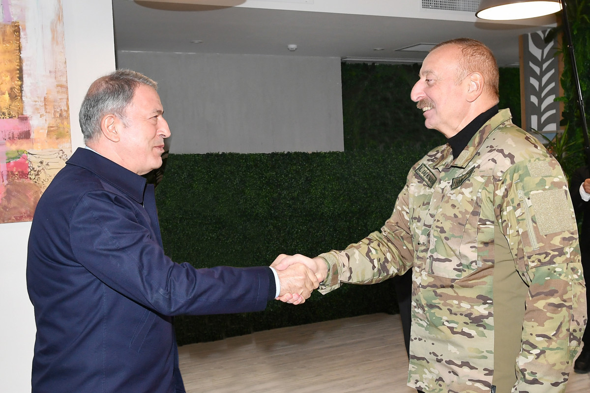 President Ilham Aliyev received delegation led by Turkish Minister of National Defense Hulusi Akar