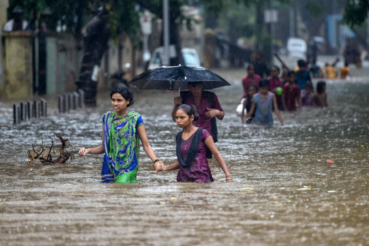 Hindistanda musson yağışları 4 nəfərin ölümünə səbəb olub