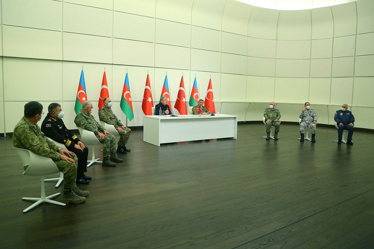Defense Ministers of Azerbaijan and Turkey held a joint press conference -VIDEO 