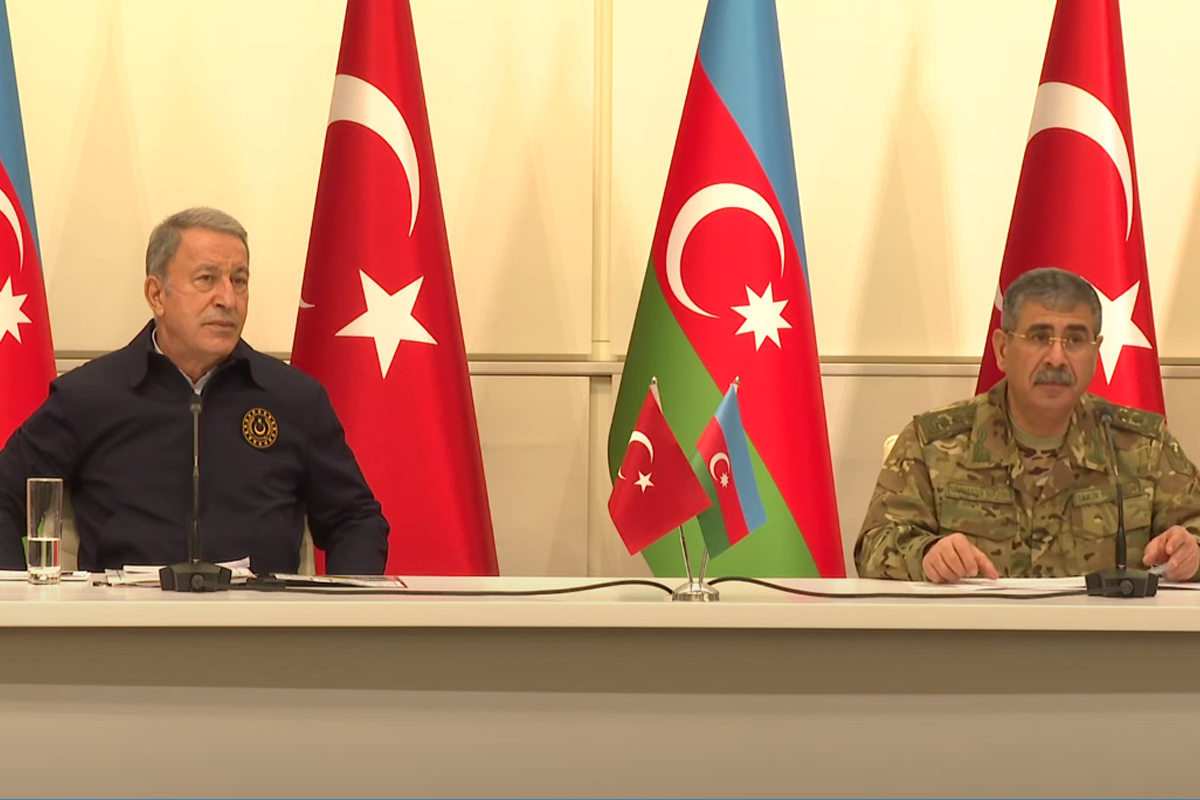 Turkish Defense Minister: "We expand scope of military exercise, exchange of experience, and mutual assistance with Azerbaijan"