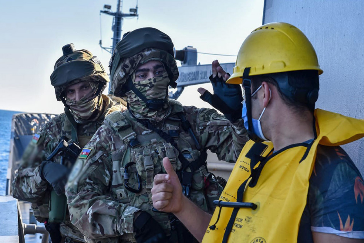 Hərbi dənizçilərimiz NATO qiymətləndirilməsi təlimində iştirak edib - FOTO 
