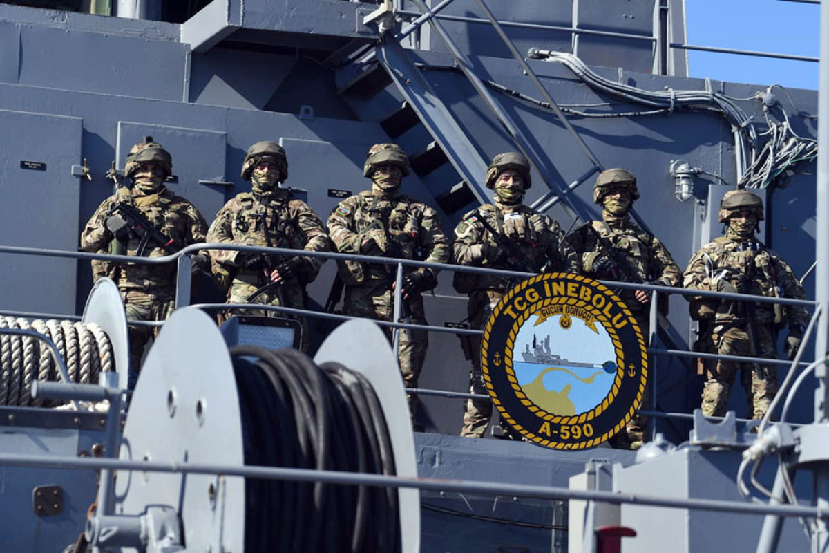 Hərbi dənizçilərimiz NATO qiymətləndirilməsi təlimində iştirak edib - FOTO 