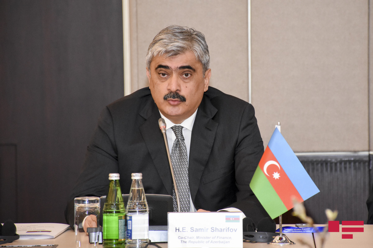 Azerbaijani Finance Minister Samir Sharifov