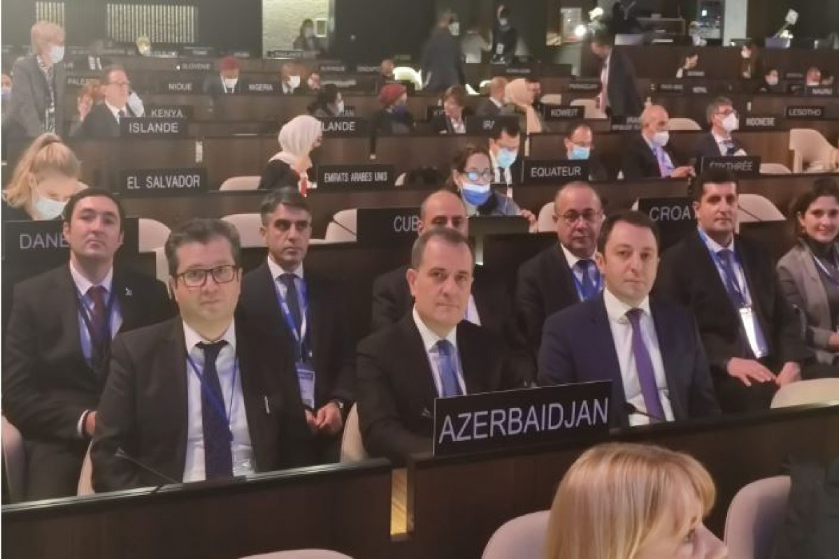 Azərbaycan XİN başçısı YUNESKO Baş Konfransının 41-ci sessiyasında çıxış edib