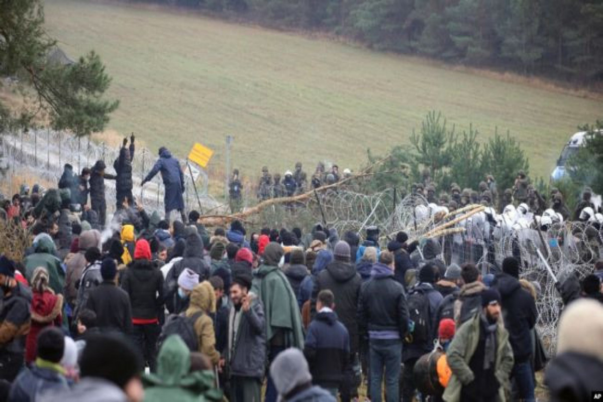 Страны ЕС и США обвинили Беларусь в дестабилизации при помощи мигрантов
