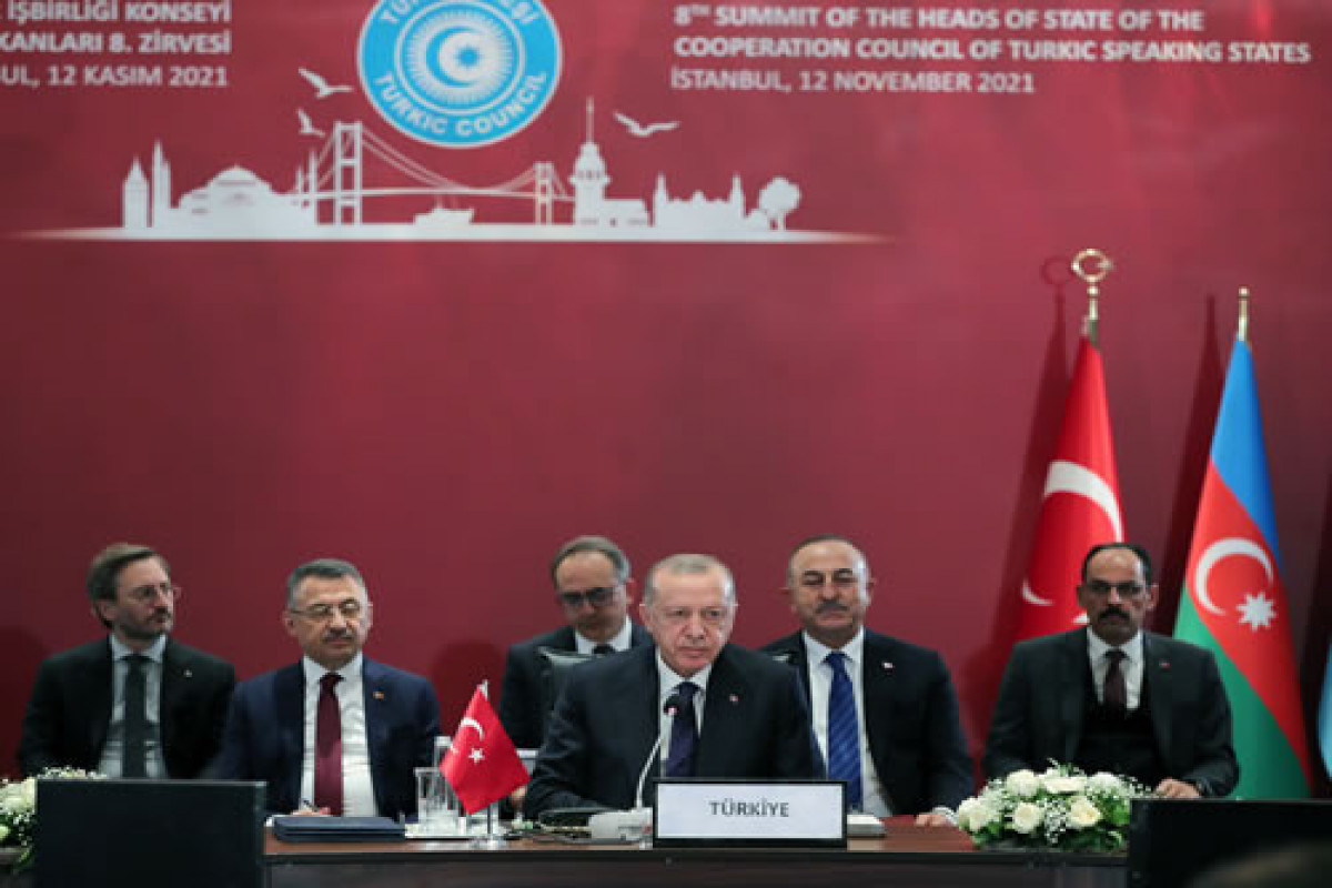 Erdogan: “No one should worry about existence of Organization of Turkish States”