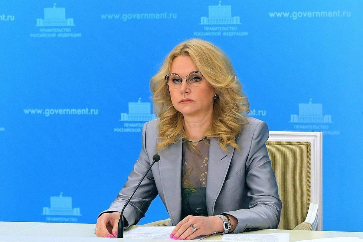 Russian Deputy Prime Minister Tatiana Golikova