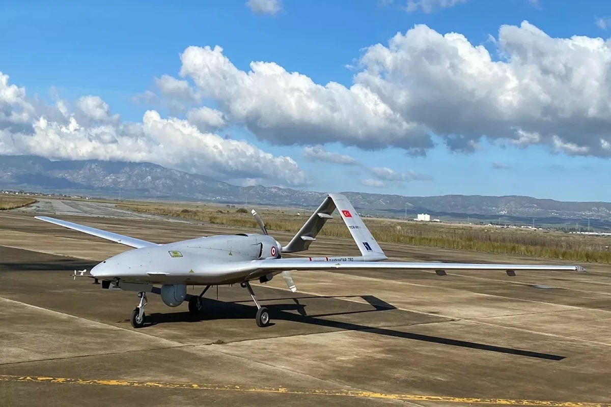 Turkish-made Bayraktar combat drone