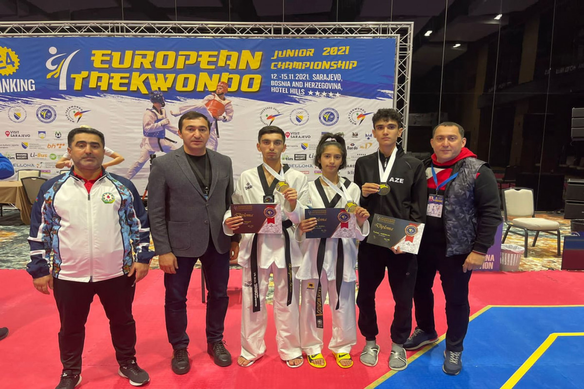 Azerbaijani taekwondo fighter defeated Armenian and became European champion
