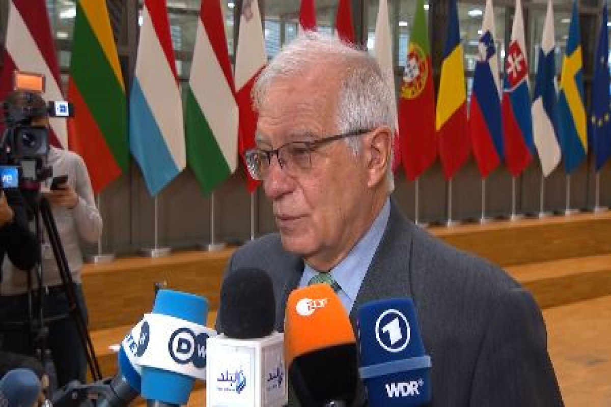 European Union (EU) High Representative for Foreign Affairs and Security Policy Josep Borrell