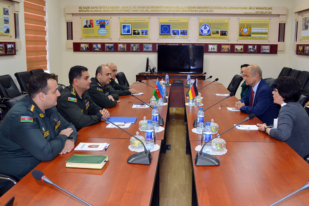 Состоялась встреча военных юристов Азербайджана и Германии