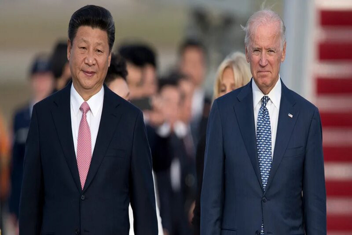 президент США Джо Байден и председатель КНР Си Цзиньпин