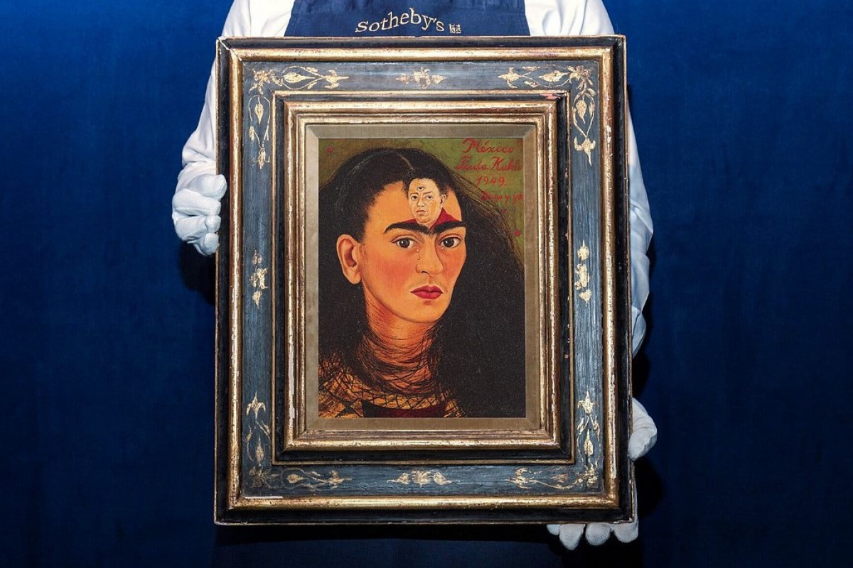 Frida Kalonun avtoportreti hərracda rekord məbləğə satılıb