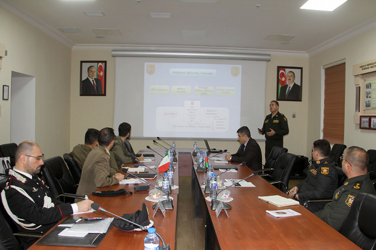 Azerbaijani MoD: Issues of military cooperation between Azerbaijan and Italy were discussed