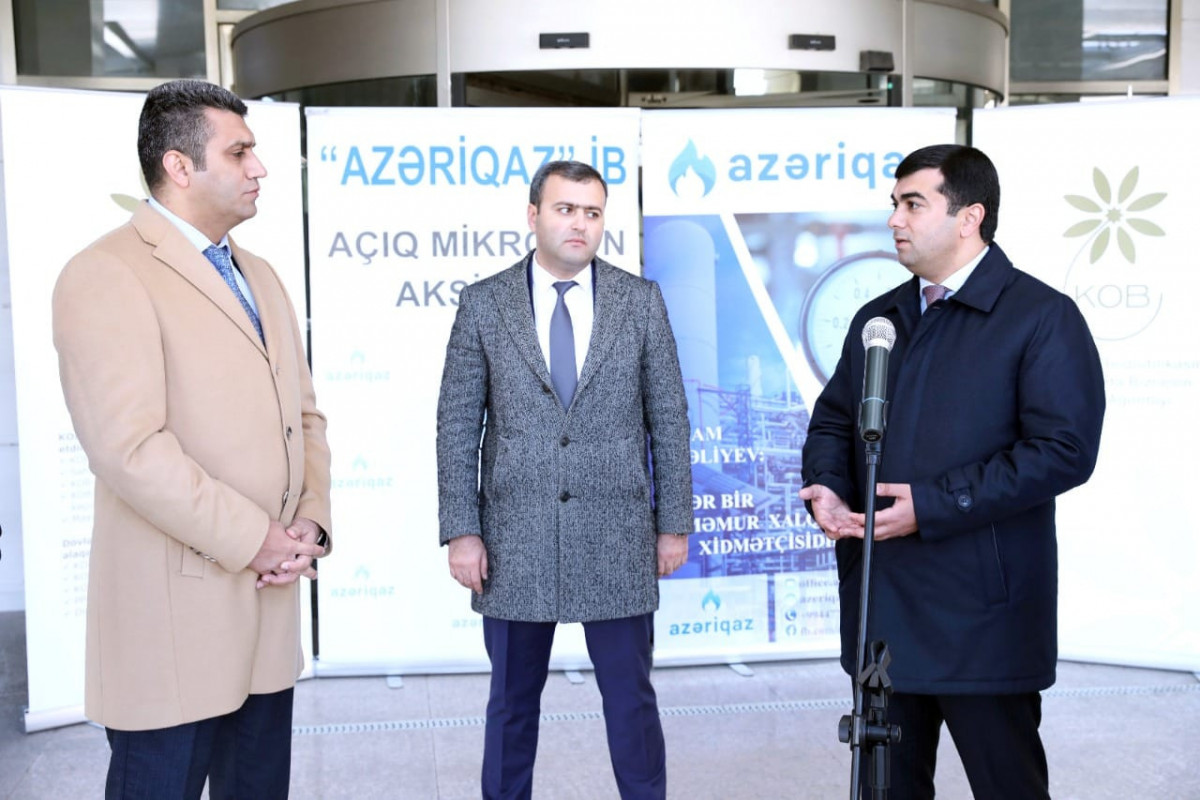 "Azəriqaz" Sumqayıtda "Açıq mikrofon" aksiyası təşkil edib - FOTO 