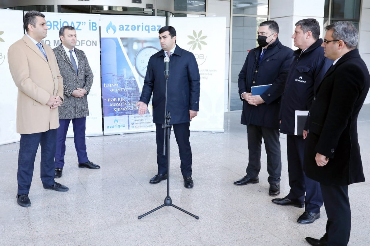 "Azəriqaz" Sumqayıtda "Açıq mikrofon" aksiyası təşkil edib - FOTO 