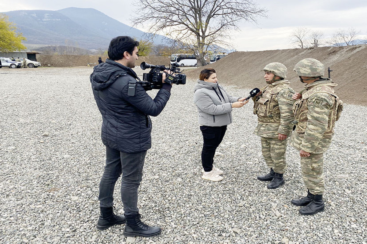 Ministry of Defense organized a media tour to the Aghdam region