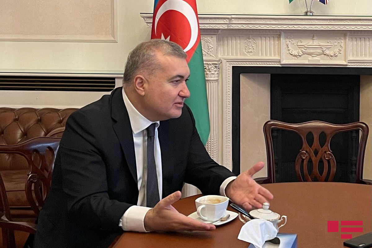 Ambassador of Azerbaijan to the United Kingdom of Great Britain and Northern Ireland Elin Suleymanov