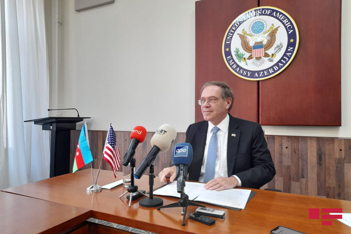 US Ambassador to Azerbaijan Lee Litzenberge