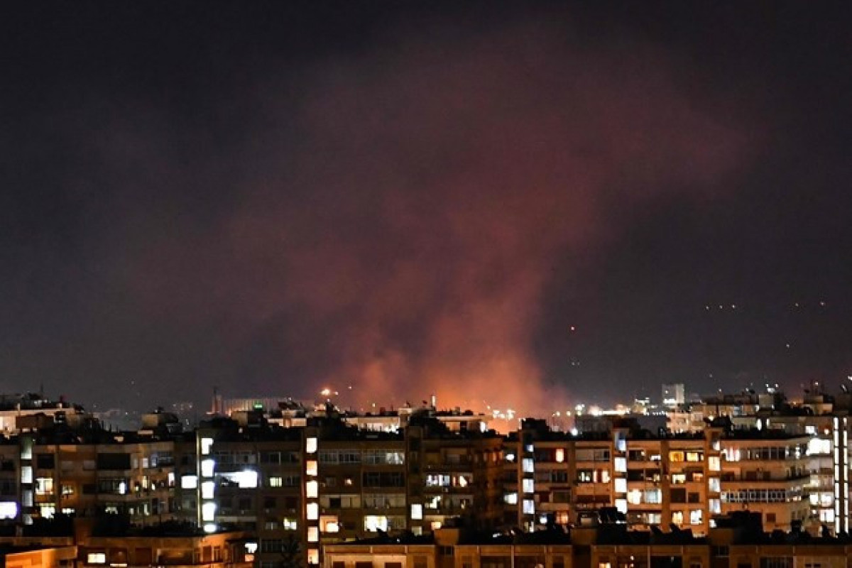 Syrian air defences intercept Israeli attack above Homs -state media