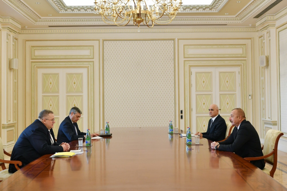 President Ilham Aliyev received Deputy Prime Minister of Russian Federation-UPDATED 