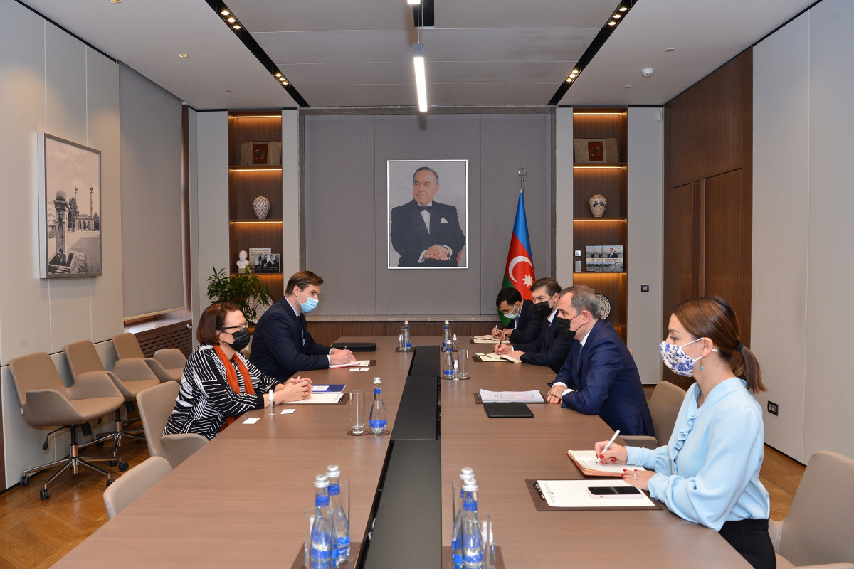Azerbaijani FM meets with newly appointed Finnish ambassador