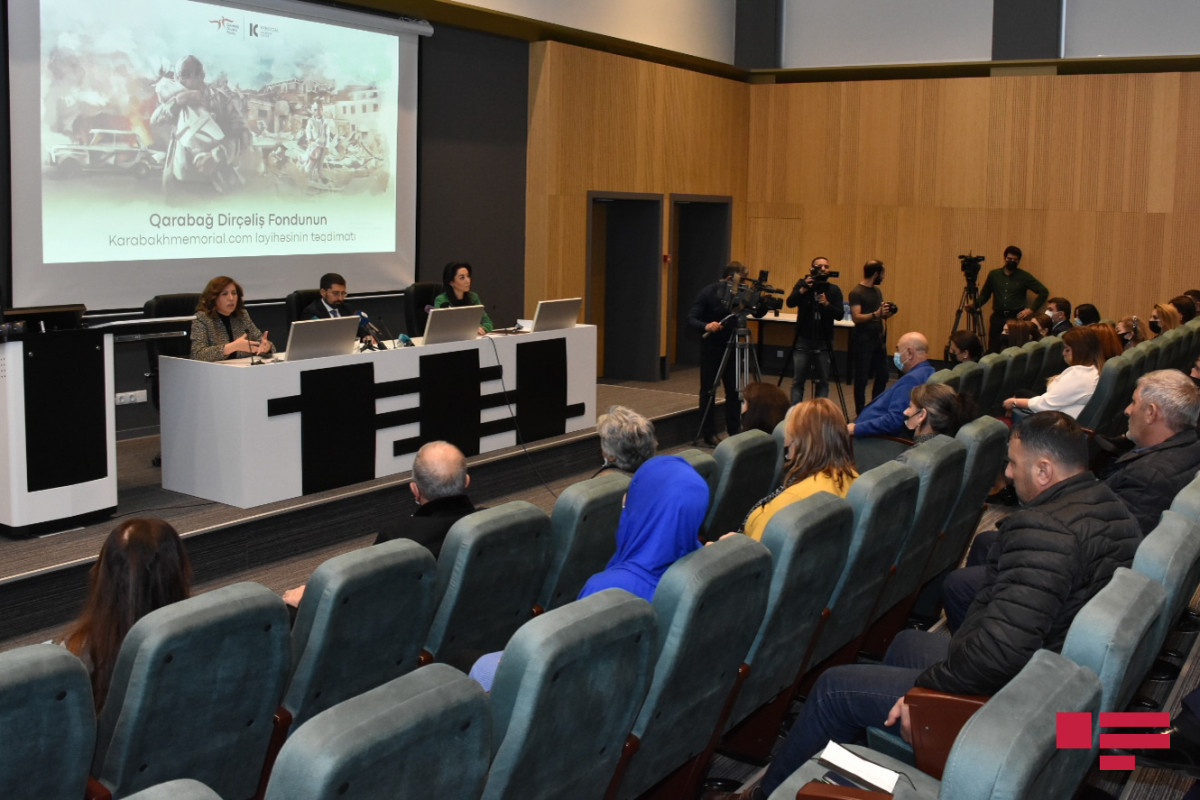 Presentation of "Karabakh Memorial" internet resource held