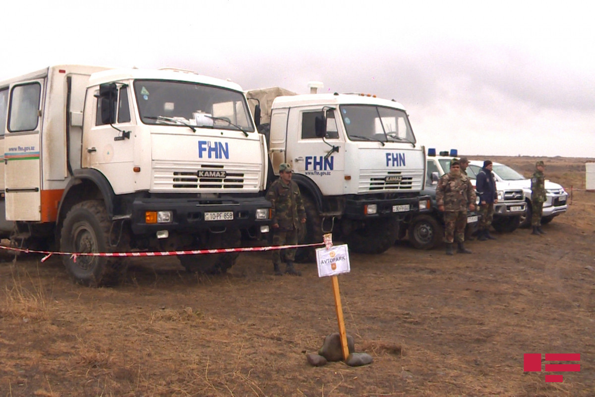 Media representatives viewed demining operation in Aghdam-PHOTO 
