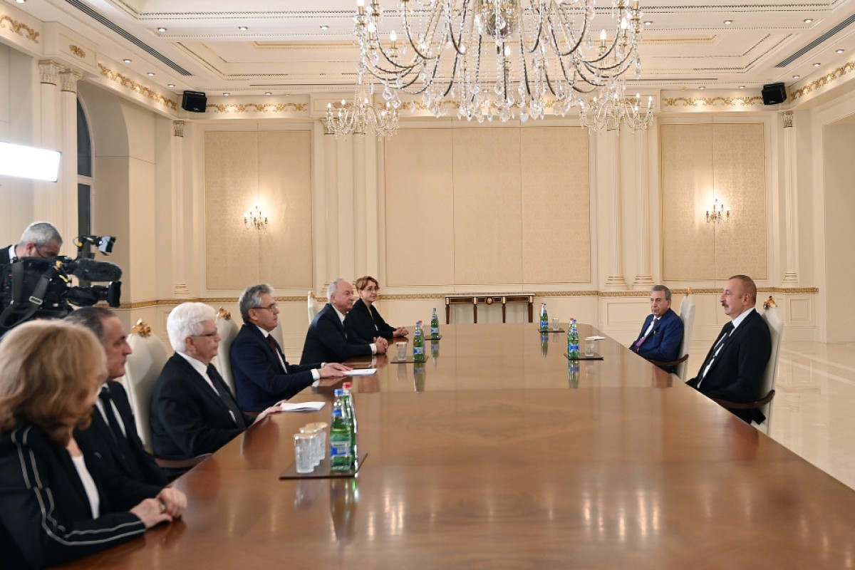 Azerbaijani President received delegation led by President of Russian Academy of Sciences