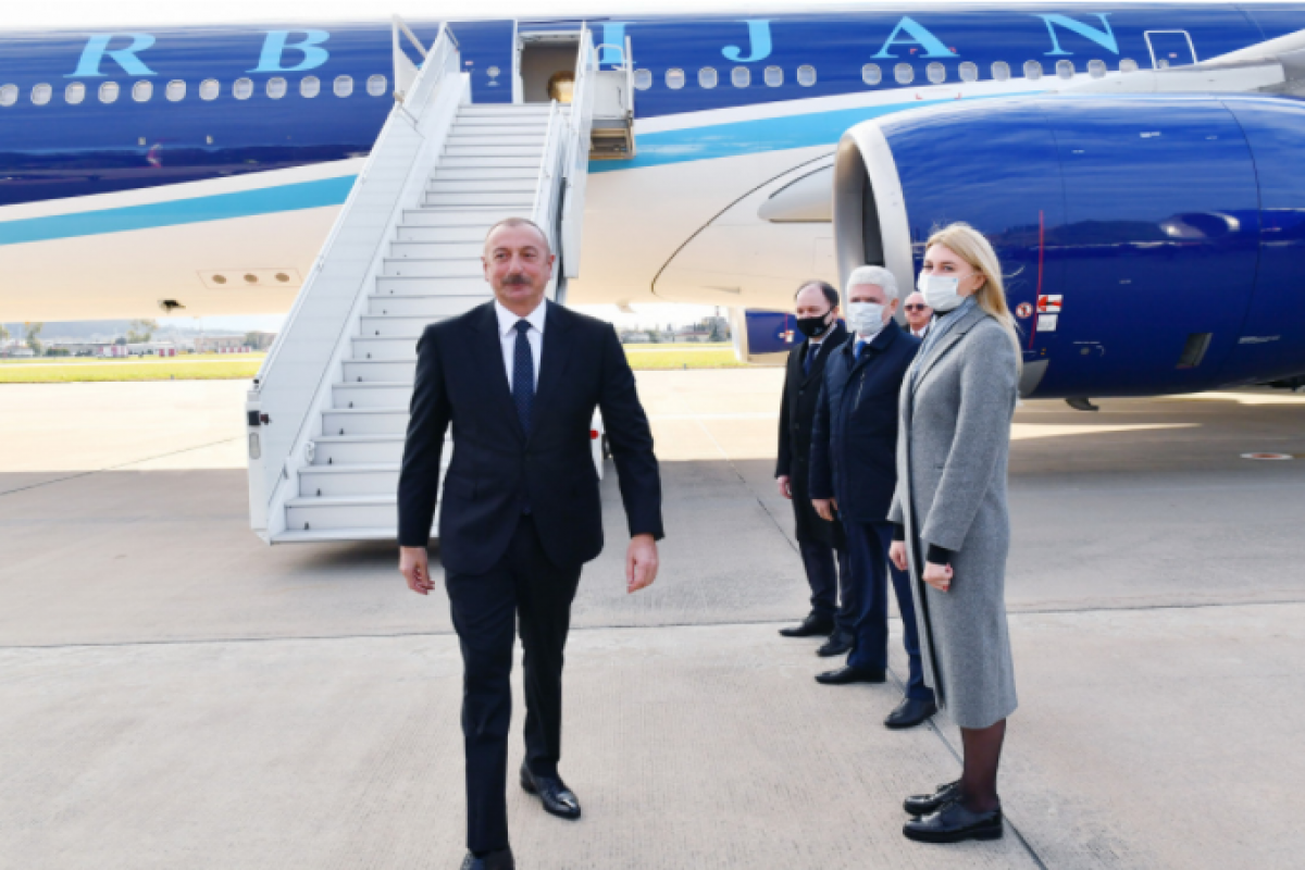 President Ilham Aliyev visits Sochi on working visit