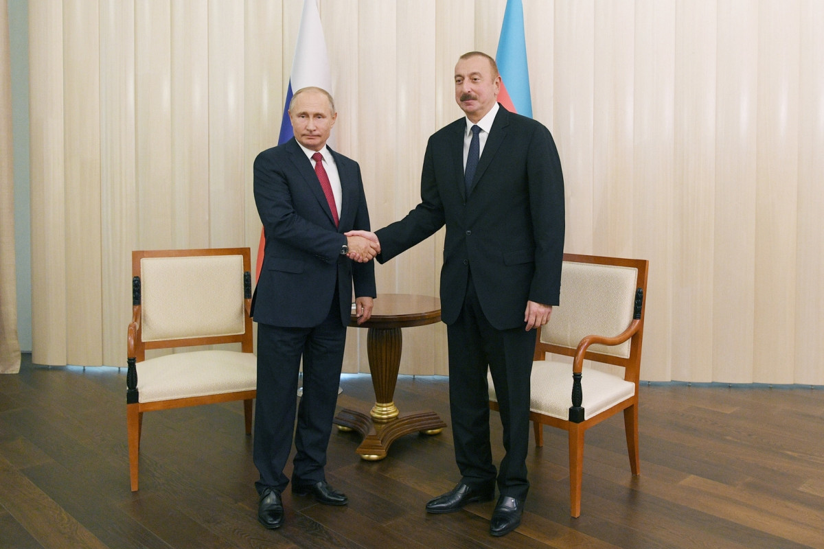 Vladimir Putin, İlham Əliyev