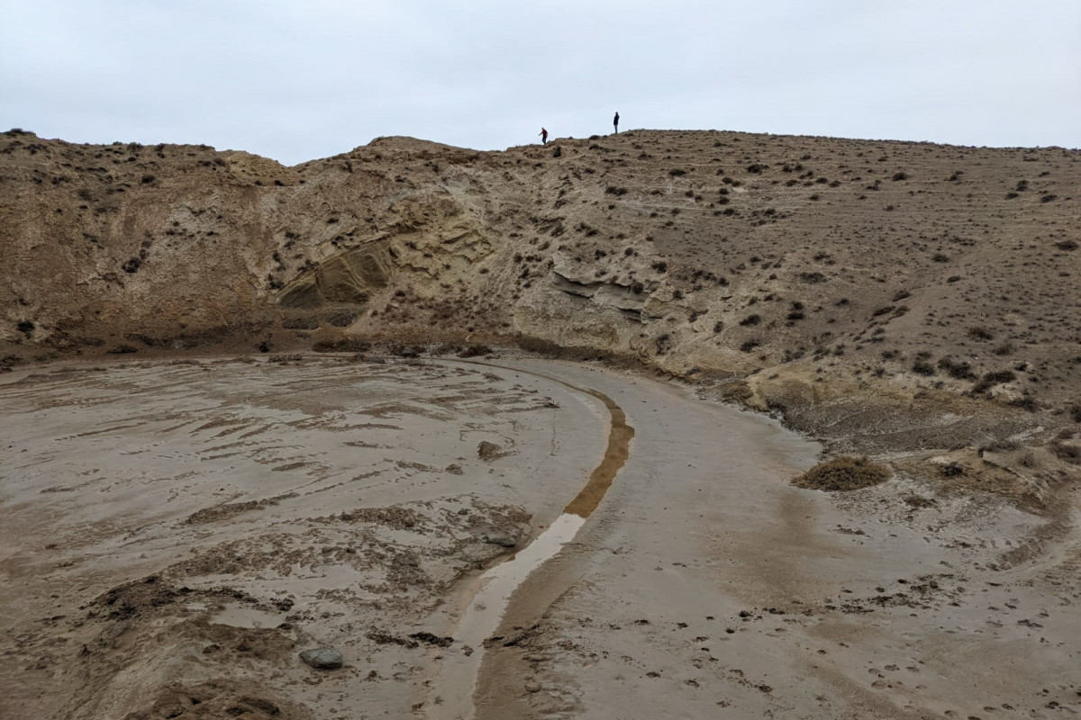 Salyandakı tektonik qırılmalar sahəsi