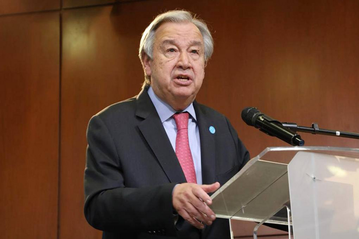 UN Secretary-General António Guterres