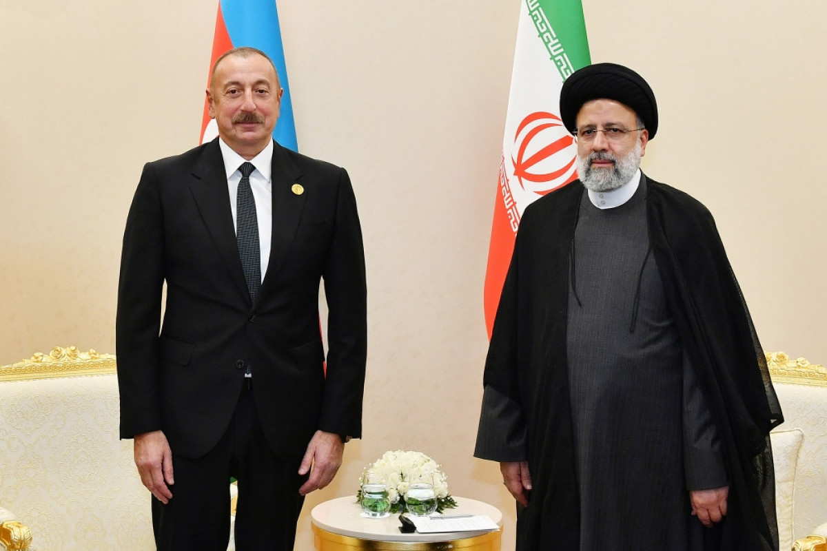 Prezident İlham Əliyev, İran Prezidenti Seyid İbrahim Rəisi ilə görüş