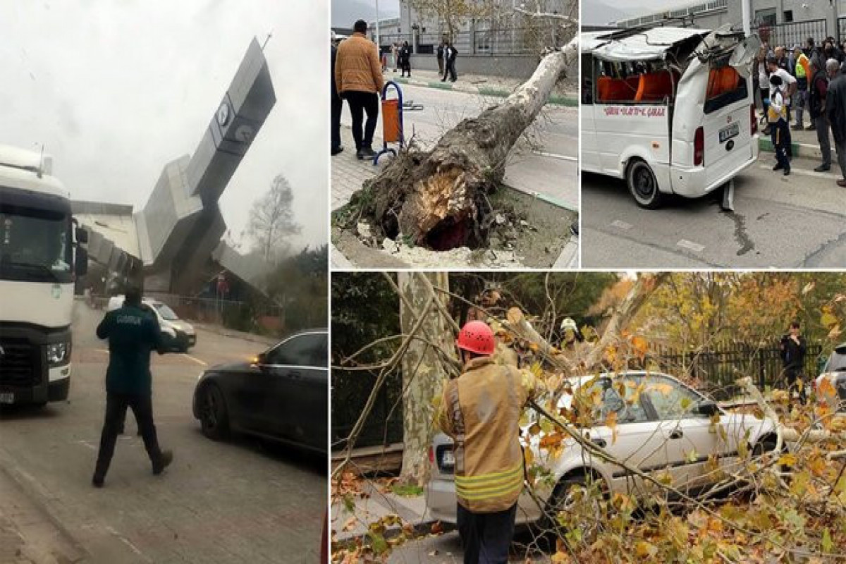 Two reported dead after roof collapses due to hurricane in Istanbul